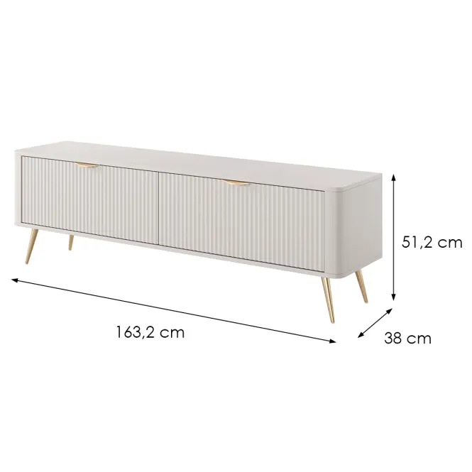 TV stolík Lante RTV F 163 2d Beige,2