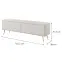 TV stolík Lante RTV F 163 2d Beige,2