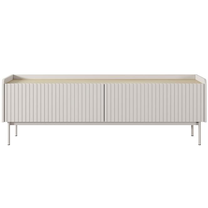 TV stolík Level RTV D 153 2d Beige/dub Scandi 