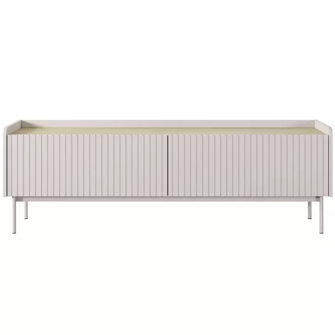 TV stolík Level RTV D 153 2d Beige/dub Scandi,4