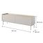 TV stolík Level RTV D 153 2d Beige/dub Scandi,2