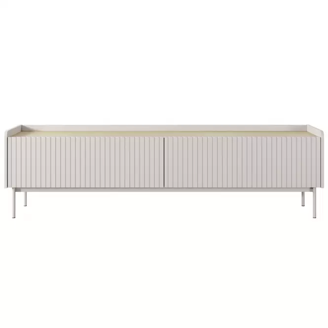 TV stolík Level RTV E 181 2d Beige/dub Scandi,4
