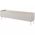 TV stolík Level RTV E 181 2d Beige/dub Scandi