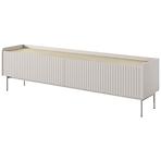 TV stolík Level RTV E 181 2d Beige/dub Scandi 