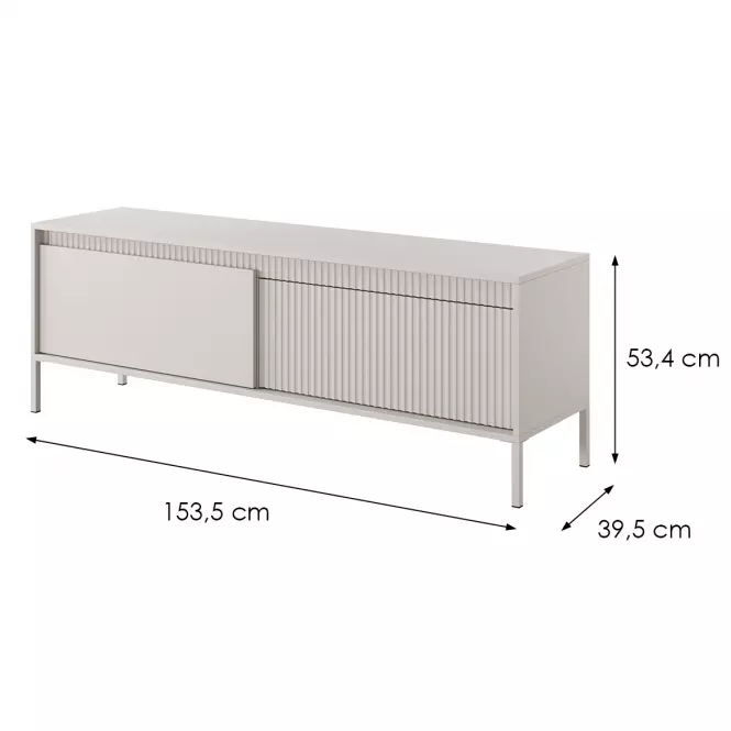 TV stolík Senso RTV D 153 2d Beige,2