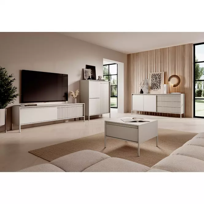 TV stolík Senso RTV E 187 2d Beige,7