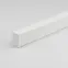 Profil plochý PVC biely lesk 10x20x1000