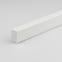 Profil plochý PVC biely lesk 10x20x1000