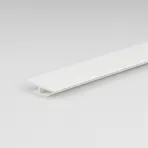 Profil H PVC biely lesk 3.5x11x22x1000