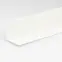 Profil uholníkový PVC biely lesk 10x10x1000