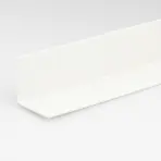 Profil uholníkový PVC biely lesk 20x20x1000