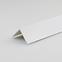 Profil uholníkový PVC biely lesk 30x30x1000