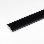 Profil podlahový samolepiaci hliník brúsený čierny 3,2x30x900 mm