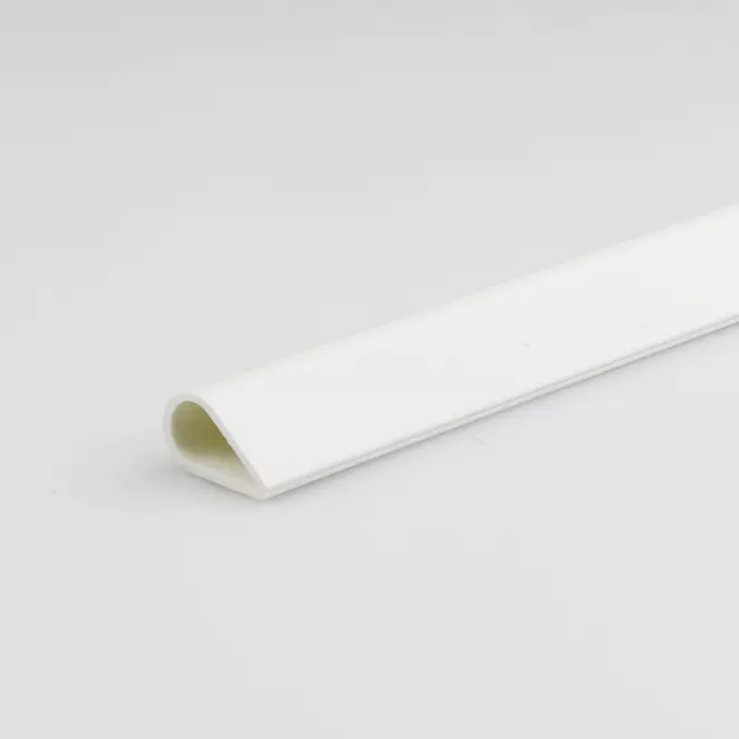 Ochranný profil PVC biely lesk 5x1000