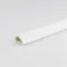 Ochranný profil PVC biely lesk 5x1000
