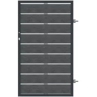 Bránička Afrodyta pravá 0,9x1,50 ZN RAL 7016 + kompozit
