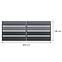 Brána Neapol 4x1,58 ZN RAL 7016,2