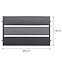 Plotové pole Neapol 2x1,18 ZN RAL 7016,2
