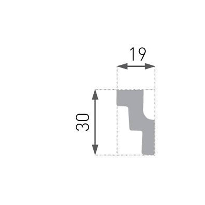 Nástenná lišta Marbet E-17,2