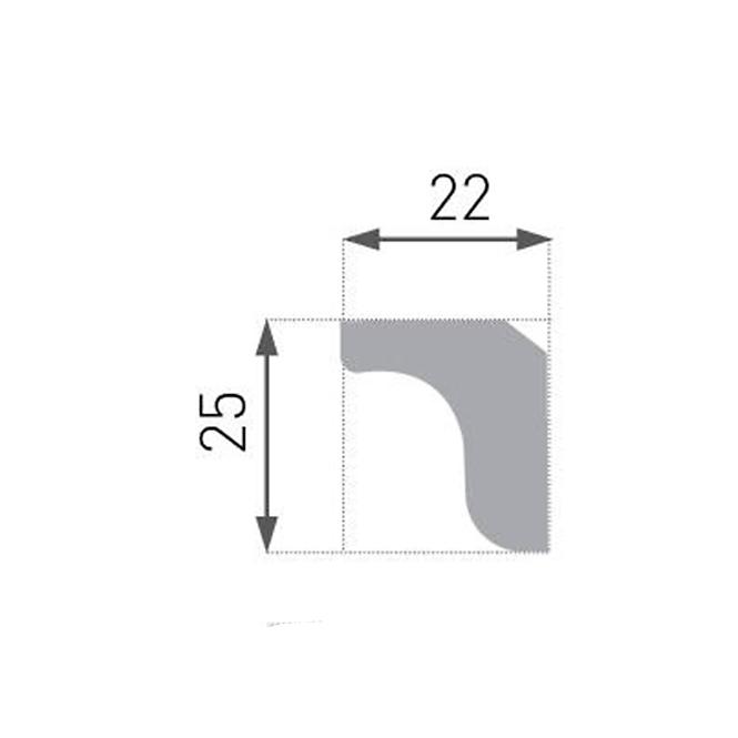 Nástenná lišta Marbet E-3,2