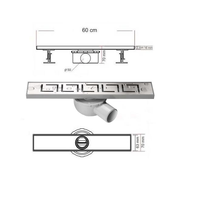 Lineárny odtok Axus L-600 12308,3