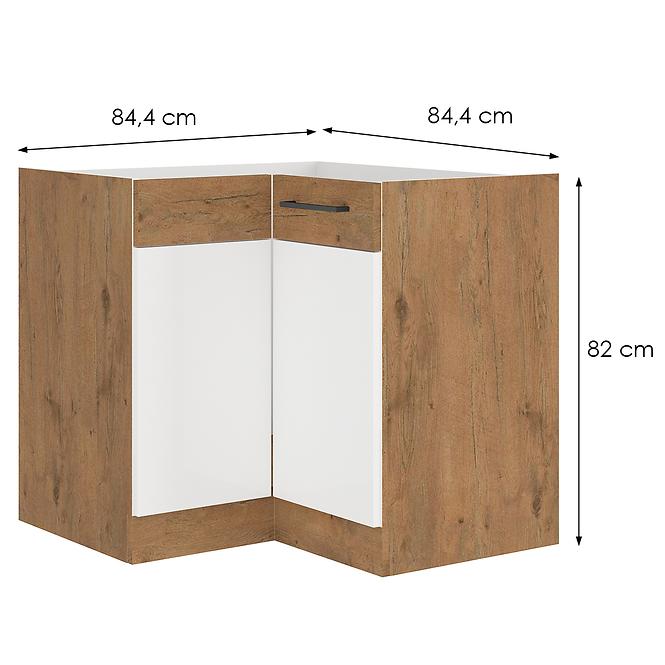 Skrinka Do Kuchyne Vigo Biely Hg 90x90 Nd 2f Bb,2