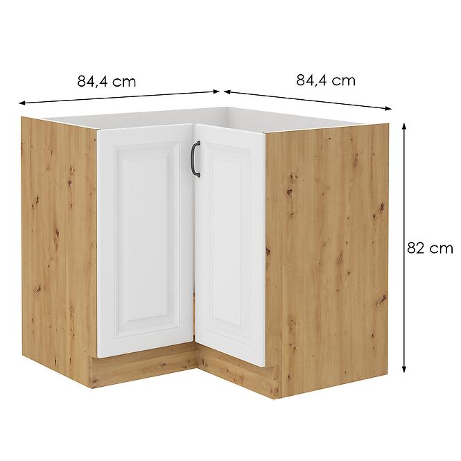Skrinka Do Kuchyne Stilo Biely/Artisan 90x90 Nd 2f Bb,2