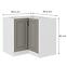 Skrinka Do Kuchyne Stilo Claygrey/Biely 90x90 Nd 2f Bb,2
