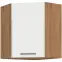 Skrinka do kuchyne VIGO biely HG 60X60 GN-72 2F (45°)