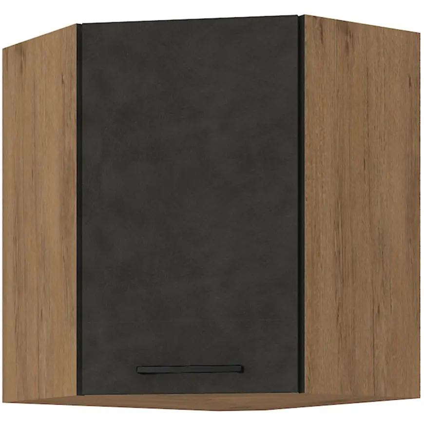 Skrinka do kuchyne VIGO GRAFIT MAT 60X60 GN-72 2F (45°)