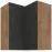 Skrinka do kuchyne VIGO GRAFIT MAT 60X60 GN-72 2F (90°)