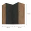 Skrinka do kuchyne VIGO GRAFIT MAT 60X60 GN-72 2F (90°),2
