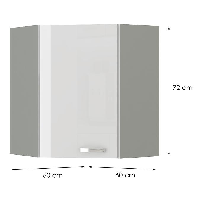 Skrinka do kuchyne BIANKA 60X60 GN-72 2F (45°)