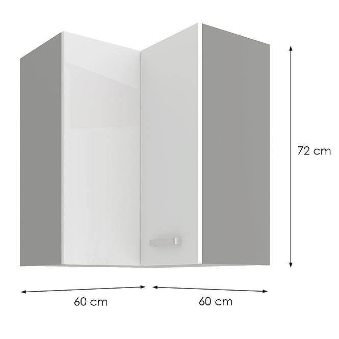 Skrinka do kuchyne BIANKA 60X60 GN-72 2F (90°)