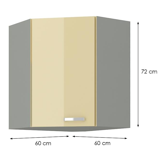 Skrinka do kuchyne KARMEN 60X60 GN-72 2F (45°)