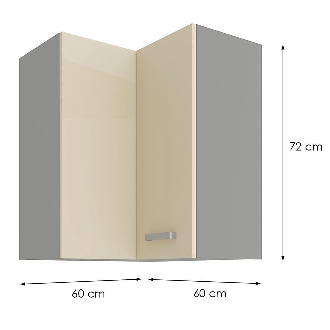 Skrinka do kuchyne KARMEN 60X60 GN-72 2F (90°)