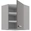 Skrinka do kuchyne GREY 60X60 GN-72 2F (45°),3