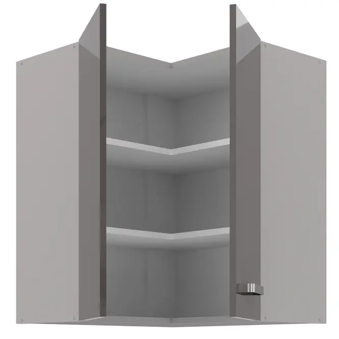 Skrinka do kuchyne GREY 60X60 GN-72 2F (90°)
