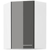 Skrinka do kuchyne LARA GREY 60X60 GN-90 1F (45°)