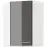 Skrinka do kuchyne LARA GREY 60X60 GN-90 1F (45°)