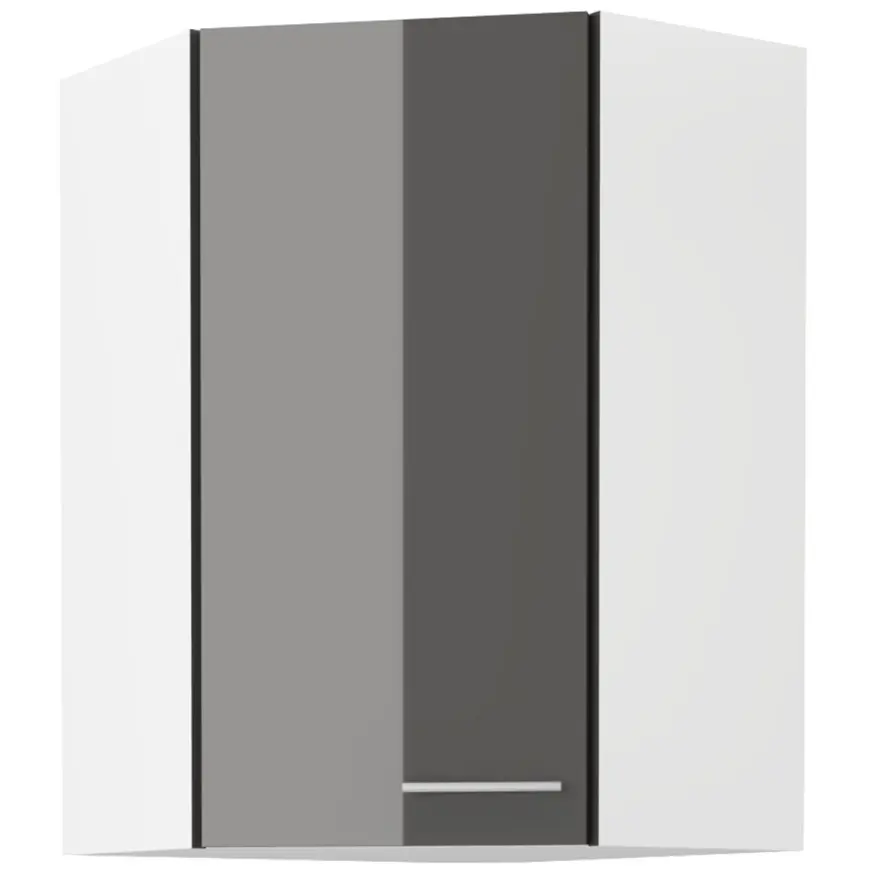Skrinka do kuchyne LARA GREY 60X60 GN-90 1F (45°)