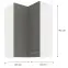 Skrinka do kuchyne LARA GREY 60X60 GN-90 2F (90°),2