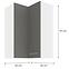 Skrinka do kuchyne LARA GREY 60X60 GN-90 2F (90°),2