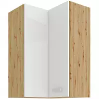 Skrinka do kuchyne ARTISAN biely 60X60 GN-90 2F (90°)