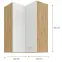 Skrinka do kuchyne ARTISAN biely 60X60 GN-90 2F (90°),2
