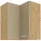 Skrinka do kuchyne ARTISAN CAPPUCCINO 60X60 GN-72 2F (90°)