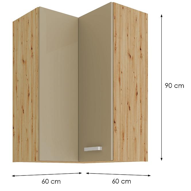 Skrinka do kuchyne ARTISAN CAPPUCCINO 60X60 GN-90 2F (90°),2