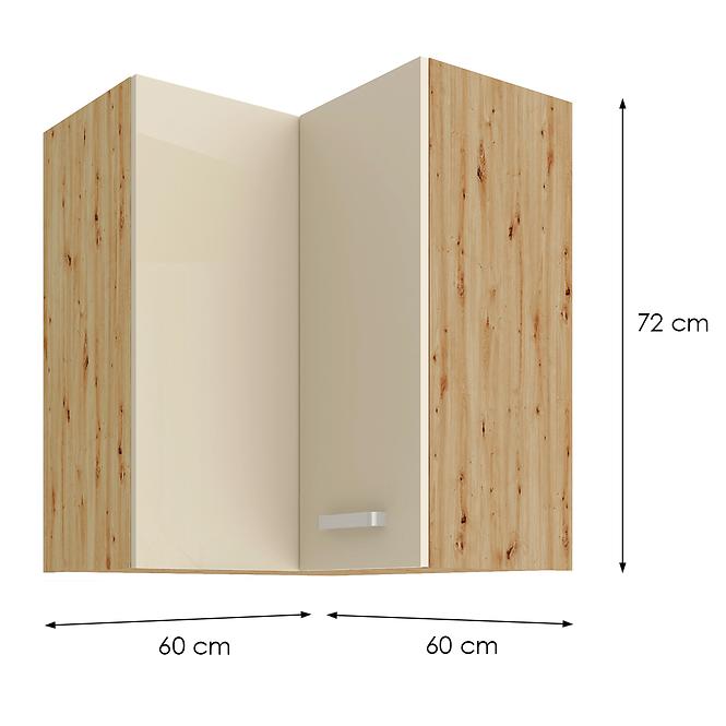 Skrinka do kuchyne ARTISAN KRÉM 60X60 GN-72 2F (90°)