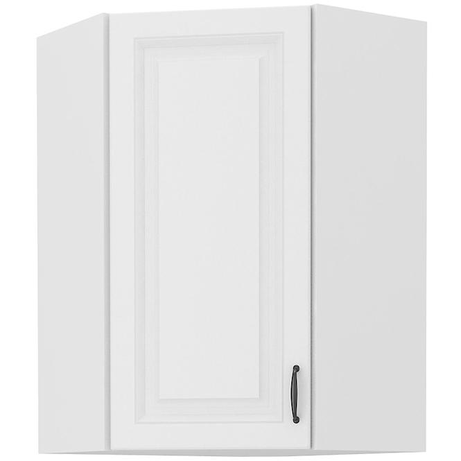 Skrinka do kuchyne STILO biely/biely 60X60 GN-90 1F (45°)