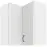 Skrinka do kuchyne STILO biely/biely 60X60 GN-72 2F (90°)